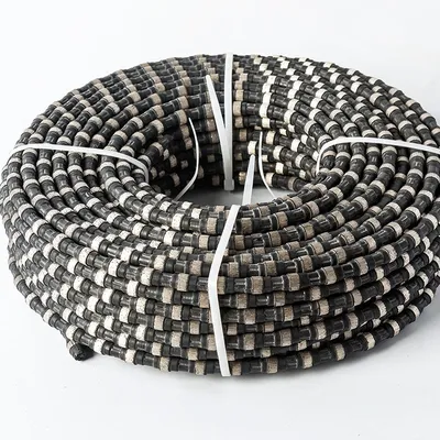 Stable Cutting Diamond Wire Saw Rope for Reinforced Concrete Cutting