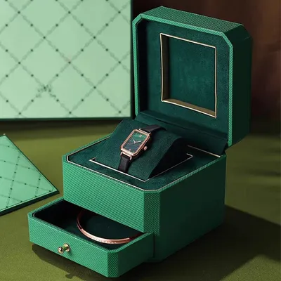 Luxury Octagonal Gift Box with a High-End Flip-Top Drawer Watch Case