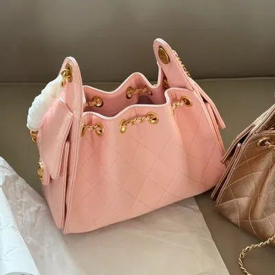 2026 Summer New Fashion Designer Luxury Large Capacity Caviar Handbag