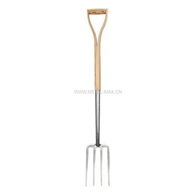 Garden Hand Tools 4 Teeth Pitchfork Planting Digging Fork