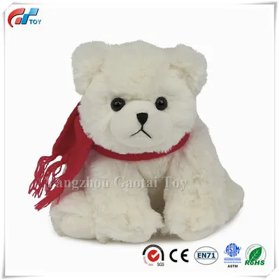 6'' Small Plush Stuffed Animal Toy Plush Polar Teddy Bear