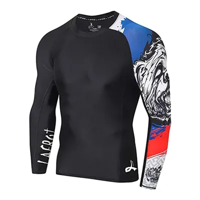 High Quality Compression Dry Fit Anti UV Rash Guard for Men