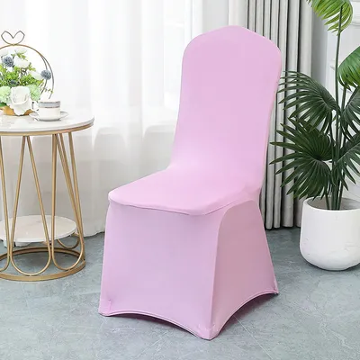 Stretch Home Decoration Sofa Cover Wedding Party Banquet Polyester Spandex Thick Chair Cover