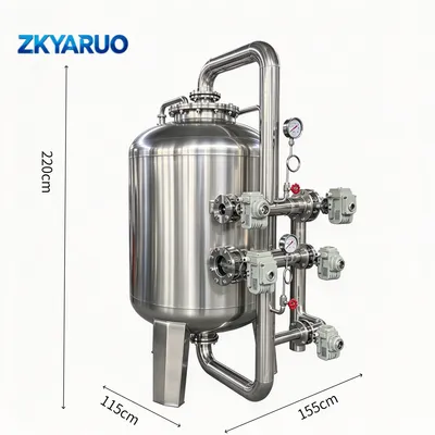 Intelligent Water Filter Reverse Osmosis Water Purification Machine with CE Certified for Purified Water Supply