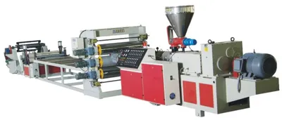 PVC Wood -Plastic Formed Plate Extruder Machine