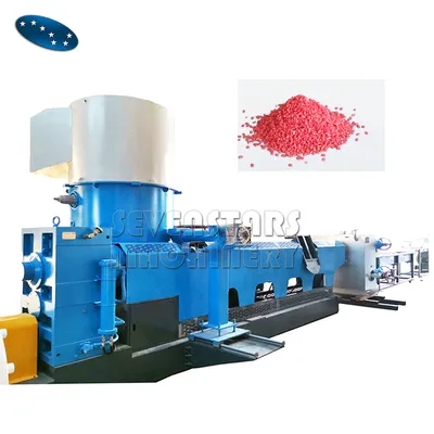 PE PP Waste Plastic Film Pelletizer Machine Film Granulator