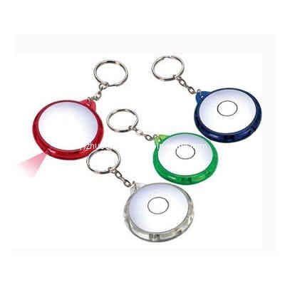 Round Shaped Keychain With Lighting (ZS-2021)