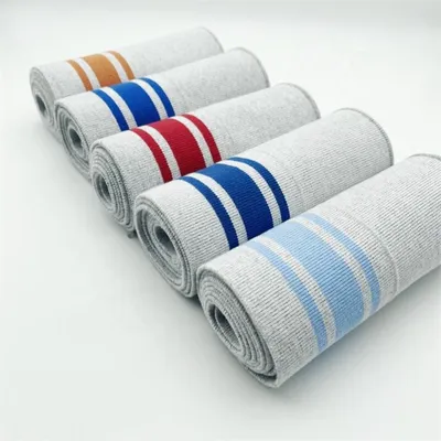 Eco-Friendly Cotton Waistband and Cuff Rib Jacket Clothing Accessory