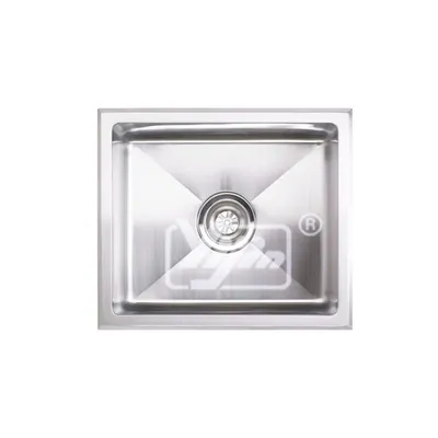 Hand Made Stainless Steel T-304 Radius Corner Kitchen Sink