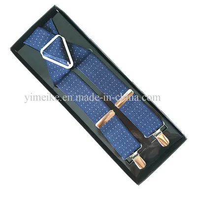 Customized Metal Clips Wholesale X Suspenders Elastic Suspender with Factory Price