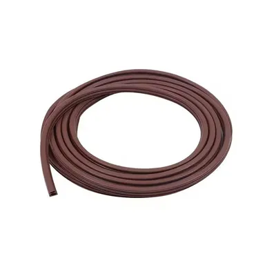 Self Adhesive D-Shaped EPDM Silicone Rubber Wooden Door and Window Frame Weather Sealing Silicone Strip with Adhesive