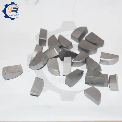 Tungsten Cemented Carbide Yt15 a Type Cemented Carbide Indexable Inserts Brazed Tips