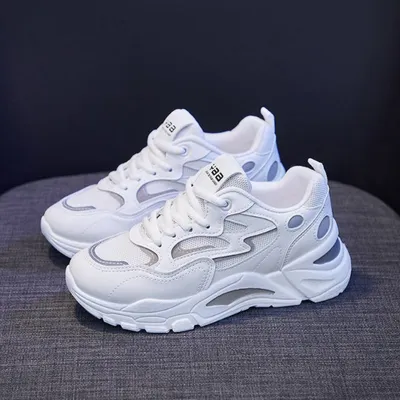 Women Fashion Comfortable Casual Lace-up Sports Sneaker Shoes