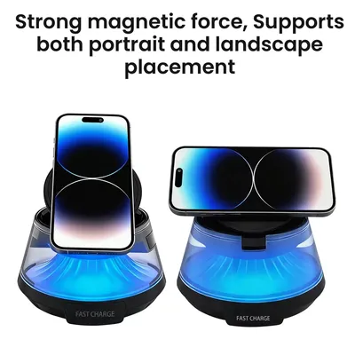 a Small Gift for Charging with a Foldable Wireless Charger