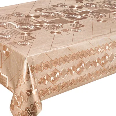 Popular Design Dining Retangle Vinyl Plastic Hotel Table Cloth