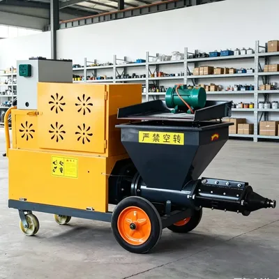 High Quality Cement Mortar Spraying Machine, Wall Plastering Spraying Machine