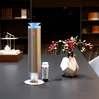 Household Aluminum Waterless Aromatherapy Diffuser Silent Desktop Air Pure Scent Diffuser Hotel Bedroom Small Room Office