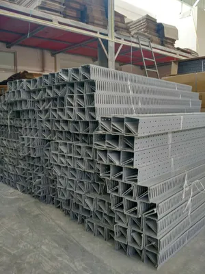 30*30mm Slotted PVC Cable Trunking