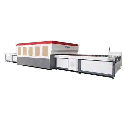 Flat Glass PVB EVA Glass Laminating Machine PVB Laminated Glass Furnace