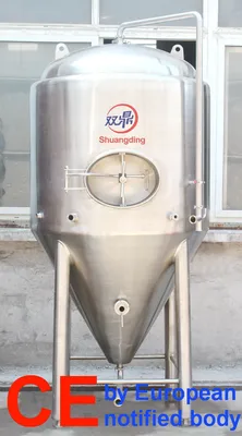 7bbl Glycol Jacketed Conical Beer Fermenter