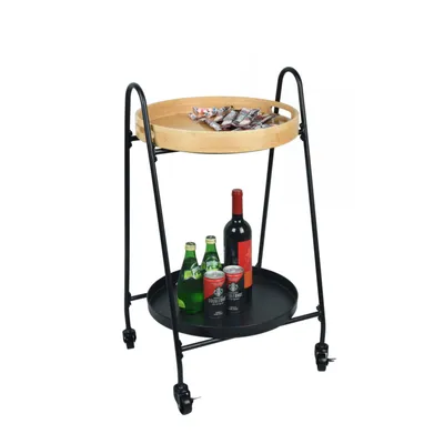 Kitchen Rack Trolley Cart