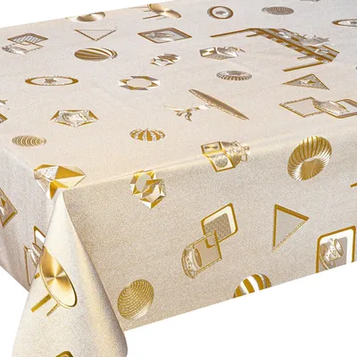 High Quality Thick Retangle Vinyl Plastic Table Cloth Roll