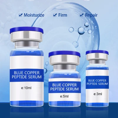 Hot Selling Whitening Anti Aging Facial Serum Skin Care Ghk-Cu Copper Peptide Serum 3ml
