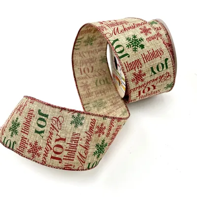 Rustic Jute Ribbon for Christmas Gift Wrapping and DIY Decor