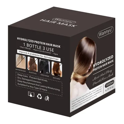 Long Lasting Nice Fragrant Keep Permed Colored Damaged Hair Healthy and Safe Repair Hair Mask Wholesale