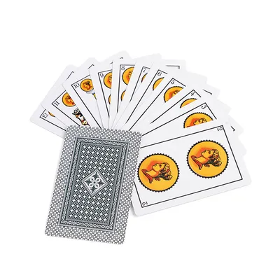 Wholesale Classical Adult Durable 50PCS Spanish Paper Playing Cards Spanish Board Game