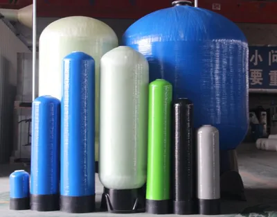 Different Colours and Different Sizes of FRP Tank for Water Treatment