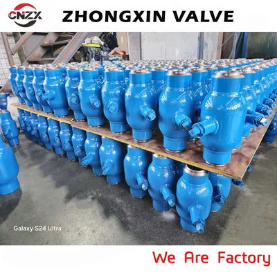 Epoxy-Resin-Coated, Durable-Finish, Fine-Control, Rust-Proof, Scratch-Resistant, Aesthetically-Pleasing Fully Welded Ball Valve