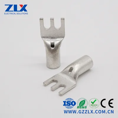 Customized Brass Crimp Cable Lug Cu Copper Tube Terminal Connector