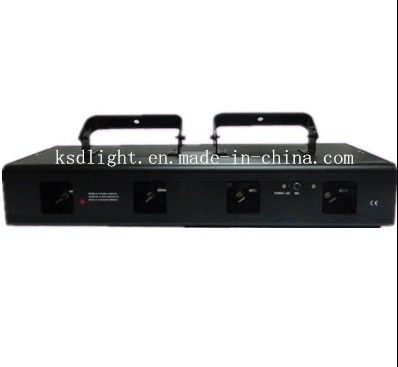 Four Tunnels Rgbv Four Color Step Motor Laser Disco Light