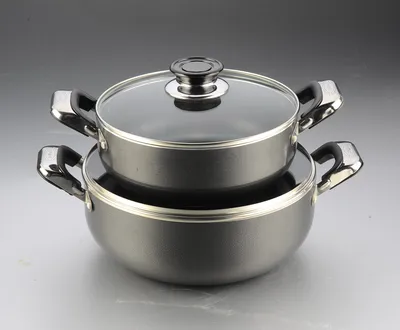 4PCS Pressed Aluminum Non-Stick Cookware Set