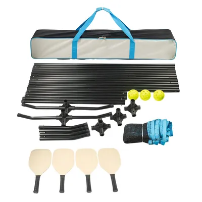 Convenient Pickleball Netting Set with Versatile Nylon Net