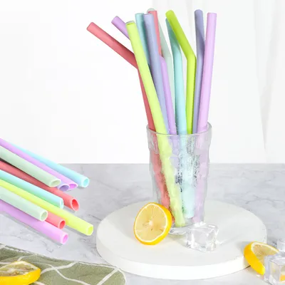 New Design 3D Drawing OEM ODM Custom Mold Opening FDA Food Grade Reusable Silicone Straw Kids Drinking Tube Factory