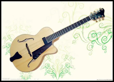 7 Strings Jazz Guitar with Solid Wood (YZ-22N01)