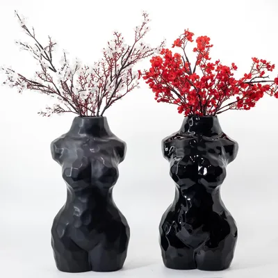 Discovery Female Ceramic Body Vase Clean Girl Gift