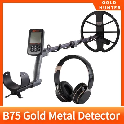 Gold Hunter Frogman B75 Gold Metal Detector Handheld Underground Metal Detector with Wireless Headphones