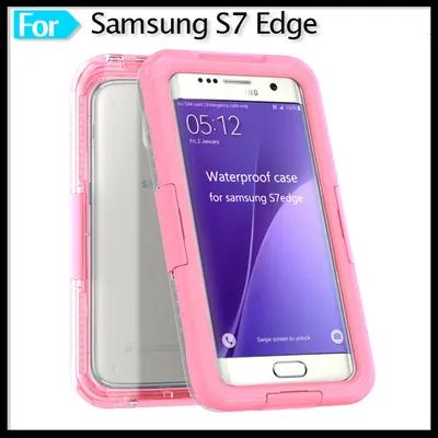 IP-68 Waterproof Shockproof Phone Cover Case for Samsung Galaxy S7 Edge