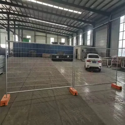 China Factory Australian Temporary Fence Panel Kit with Welded Mesh Clamp and Heavy Duty Base