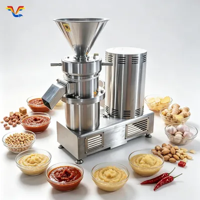 Wss50 Type Colloid Mill Fine Grinding Machine for Condiment and Nut Butter Processing Business