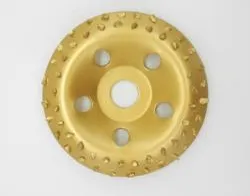 Brazed Carbide Wheels 125mm Whelel for Grinding Rubber, Tires, Fabrics and Wood