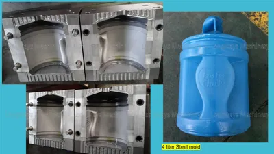 HDPE PP PVC PC PETG 1L 2L 3L 4L Plastic Jars Steel Aluminium Blowing Moulding/ Blow Molded Factory