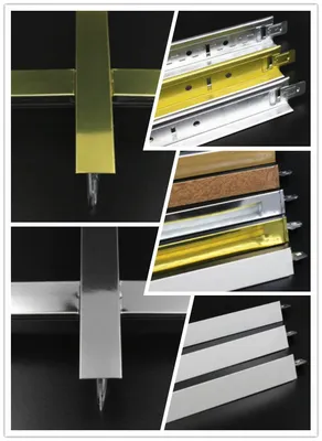 Wooden Color Ceiling T Grid for PVC Gypsum Board