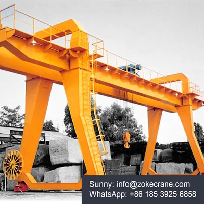 Double Girder 10t 20 Ton Container Gantry Crane