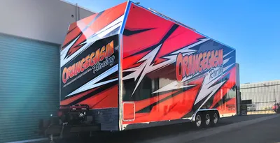 Custom Digital Printing Vinyl Van Advertising Wrap Car Body Sticker