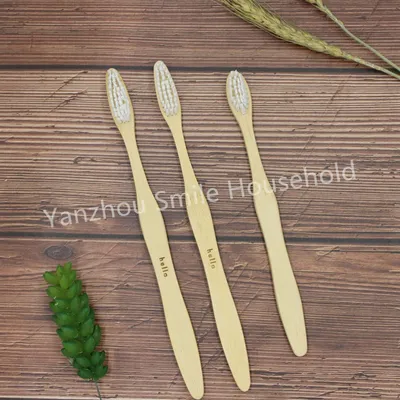 FDA Nature Vegan Bamboo Toothbrush with Label Service