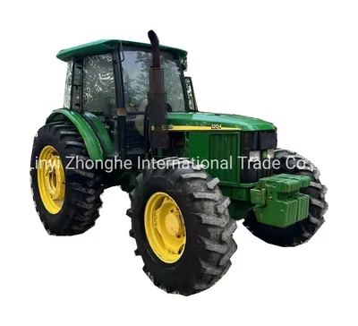 Farm Tractors Used John Deere 4WD Second Hand Trctor